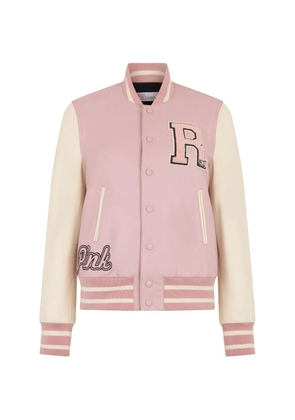Valentino Garavani appliqué bomber jacket - Pink