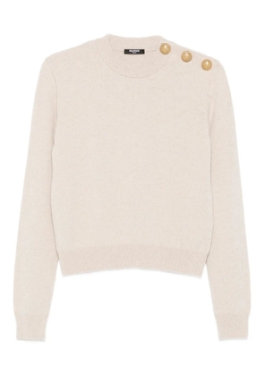 Balmain ribbed sweater - Neutrals