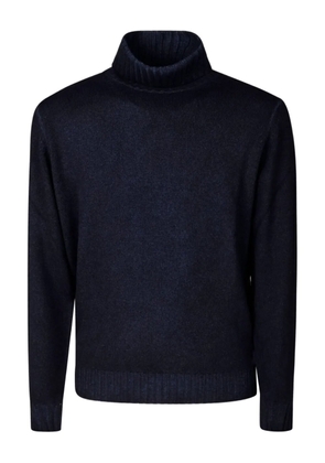 Filippo De Laurentiis high-neck ribbed sweater - Blue