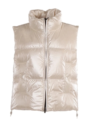 K-Way THILLE THERMO PEARLY puffed gilet - Neutrals