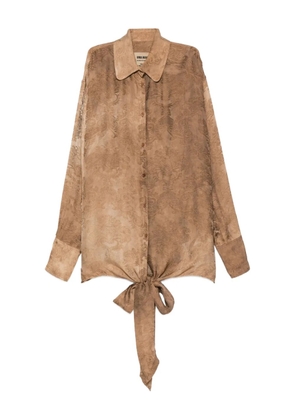 Uma Wang long sleeve shirt - Neutrals