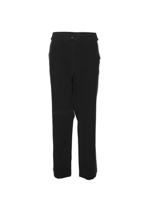 ELENA MIRO` cotton trousers - Black