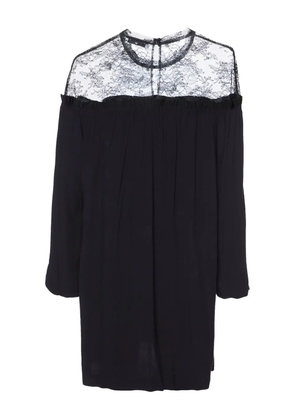 SANDRO lace-detailing dress - Black