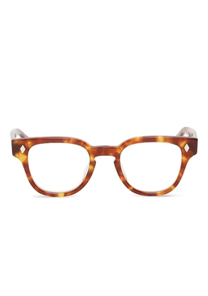JULIUS TART OPTICAL tortoise glasses - Brown