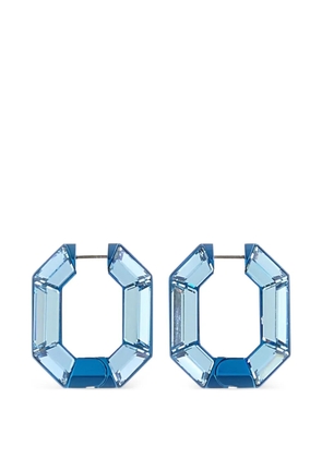 Swarovski Lucent hoop earrings - Blue
