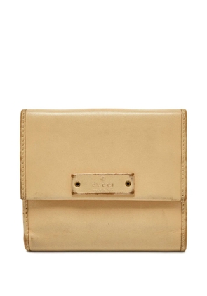 Gucci Pre-Owned leather wallet - Neutrals