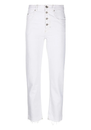 MARANT ÉTOILE Belden straight-leg jeans - White