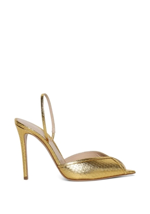 Andrea Wazen Katy sling-back sandals - Gold