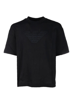 Emporio Armani logo t-shirt - Black