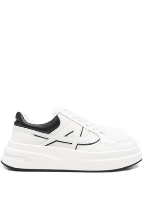 Ash Icone logo-detail platform sneakers - White