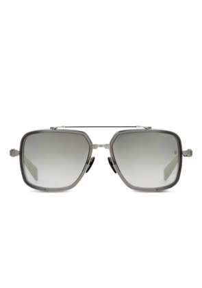 Balmain Eyewear Officier squared-frame sunglasses - Grey