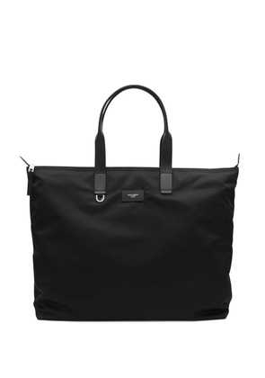Dolce & Gabbana leather-handle zipped tote bag - Black
