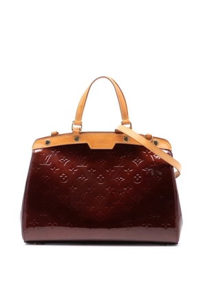 Louis Vuitton Pre-Owned 2012 Monogram Vernis Brea MM satchel - Red