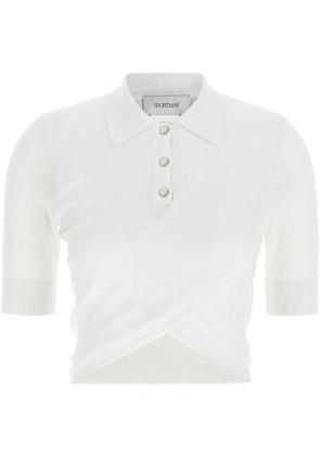 Sportmax Shaker polo top - White
