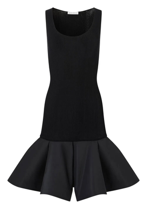 Nina Ricci peplum midi dress - Black