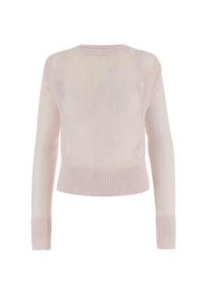 SA SU PHI ribbed crew-neck cashmere sweater - Pink