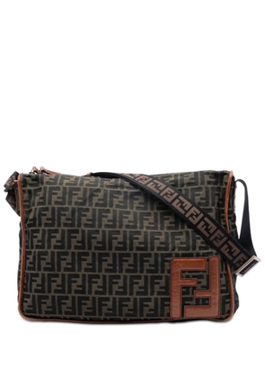 Fendi Pre-Owned 2000-2010 Zucca Canvas crossbody bag - Brown