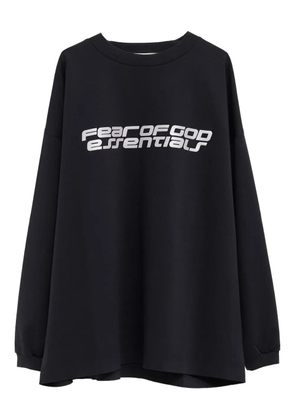 FEAR OF GOD ESSENTIALS Ponte 90s long-sleeve T-shirt - Black