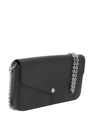 Louis Vuitton Pre-Owned 2018 pochette leather shoulder bag - Black