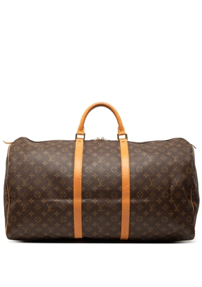 Louis Vuitton Pre-Owned 1992 Monogram Keepall 60 travel bag - Brown