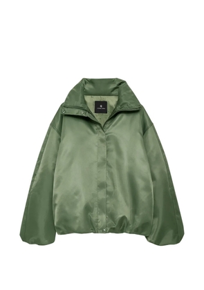 ANINE BING collar cyrus jacket - Green