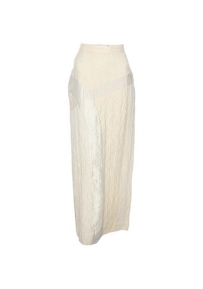 Koio silk maxi skirt - Neutrals