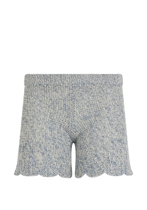 Valentino Garavani knitted shorts - Blue