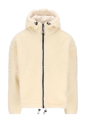Napapijri hooded fleece jacket - Neutrals