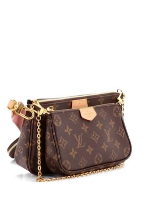 Louis Vuitton Pre-Owned Multi Pochette Accessoires Monogram Canvas crossbody bag - Brown