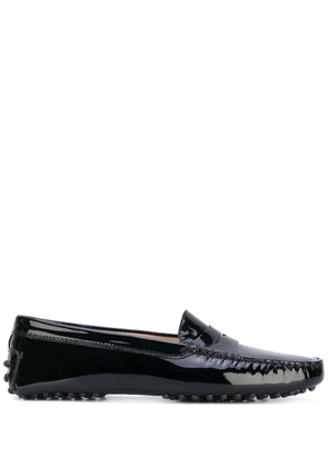 Tod's leather loafers - Black