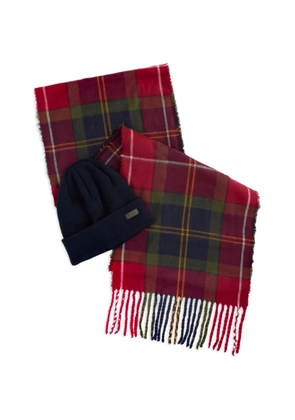 Barbour tartan scarf (set of two) - Red