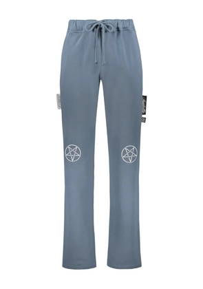 Isabella 1985 cotton track pants - Blue