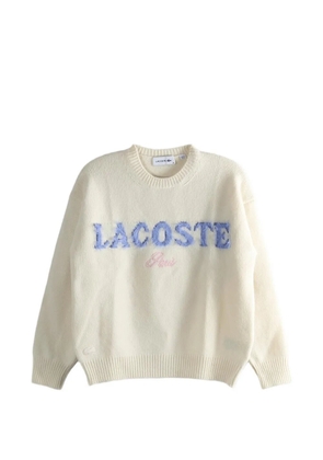 Lacoste logo-detail sweater - Neutrals