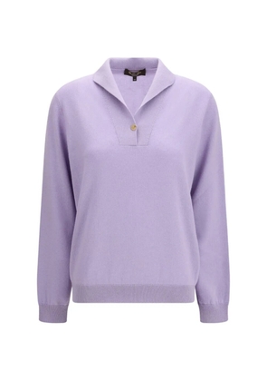 Loro Piana Sergio one-button polo shirt - Purple