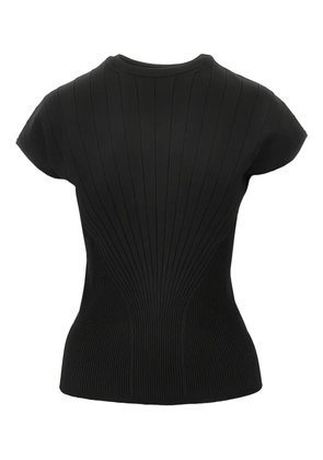 Sportmax ribbed top - Black