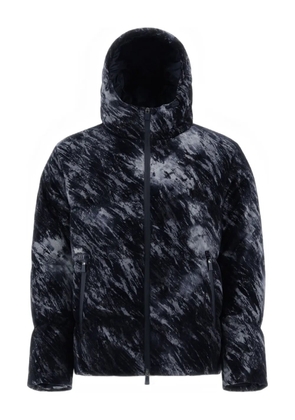 Herno hooded patterned jacket - Grey