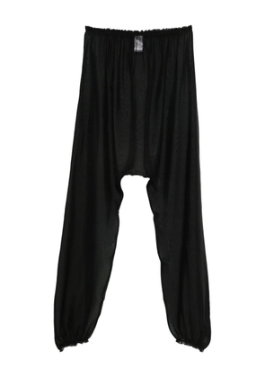 Paloma Wool silk palazzo trousers - Black