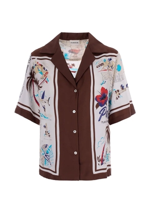 P.A.R.O.S.H. printed shirt - Neutrals