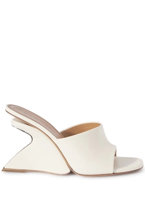 Off-White Jug wedge-heel leather mules