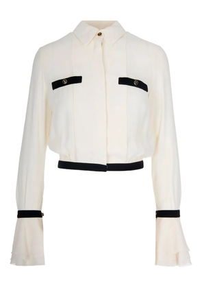 Elisabetta Franchi two-tone shirt - White