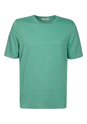 Filippo De Laurentiis linen short-sleeve T-shirt - Green