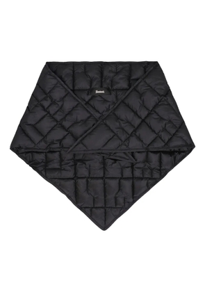 Herno quilted scarf - Black