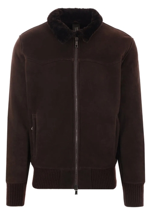 Giorgio Brato shearling jacket - Brown