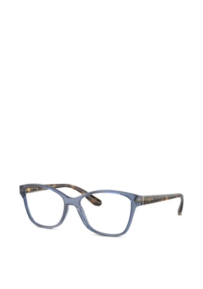 Vogue Eyewear logo-detail glasses - Blue