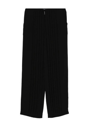Giorgio Armani pleated zip-front pants - Black