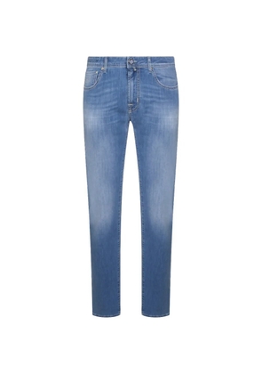 Jacob Cohën stitched jeans - Blue