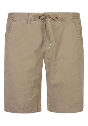 Briglia 1949 drawstring cotton shorts - Neutrals