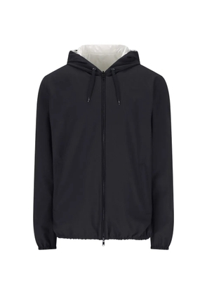 Herno zip hooded jacket - Blue