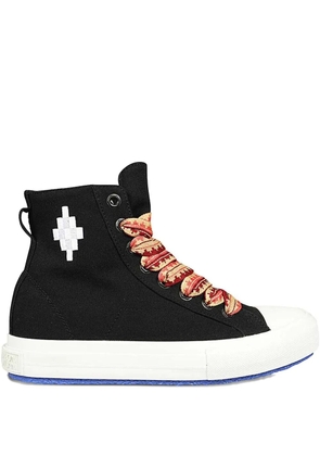 COUNTY OF MILAN embroidered-logo sneakers - Black