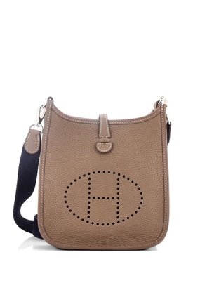 Hermès Pre-Owned Evelyne Bag Gen III Clemence TPM crossbody bag - Grey